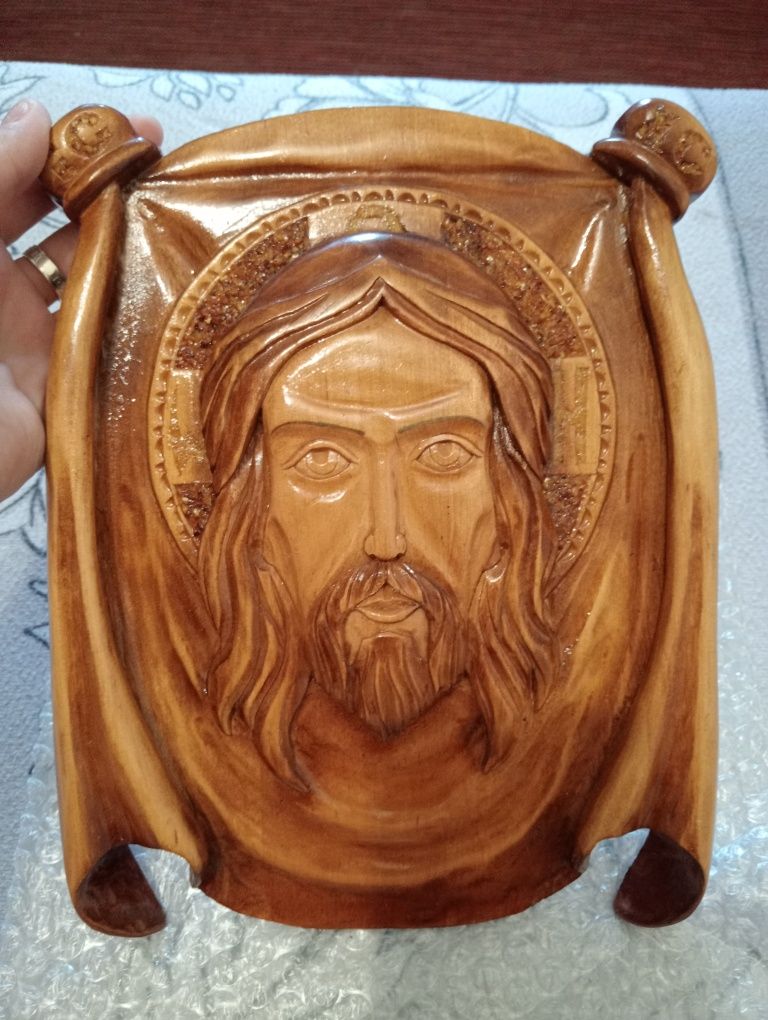 Икона из дерева, ручная работа