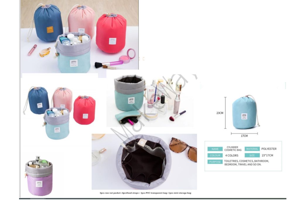 Estojo Mala Bolsa de maquilhagem casa de banho viagens