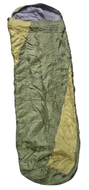 śpiwór mumia turystyczny 230/80/55 cm zielony