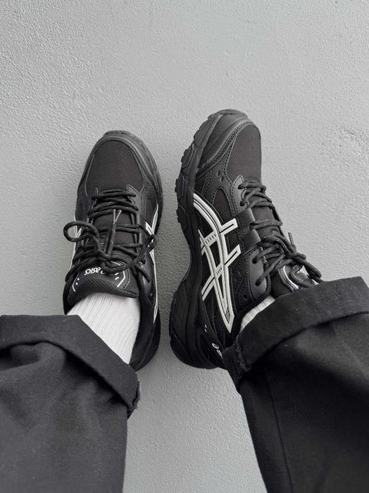 ‼️НОВІ Кросівки Asics Gel-Nunobiki Black White Gore-Tex