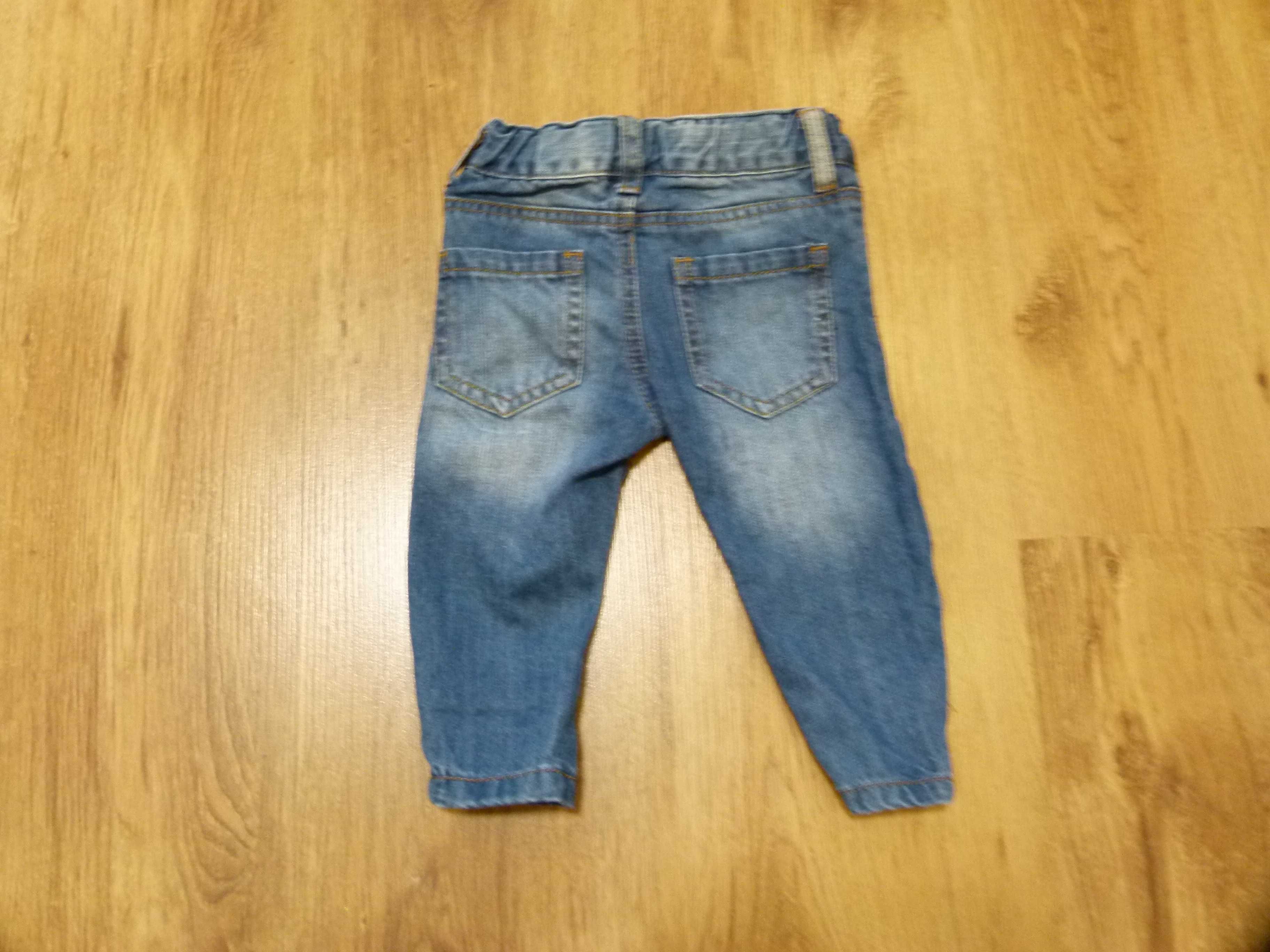 rozm 68 Primark Early Days spodnie jeans chłopięce