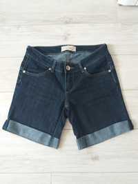 Ciemne jeansowe krótkie spodenki, Diverse, rozmiar M