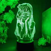 Аниме-ночник 3D LED светильник с Томиэ из Коллекция Дзюндзи Ито аніме
