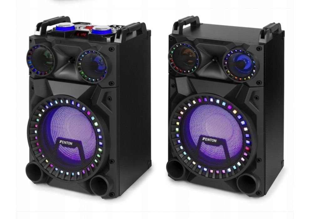 Fenton VS 12 активні колонки Bluetooth USB MP3 караоке  1200w