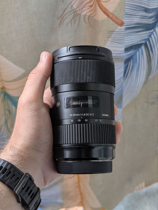 Об'єктив Sigma 18-35mm f/1.8 Art для Canon