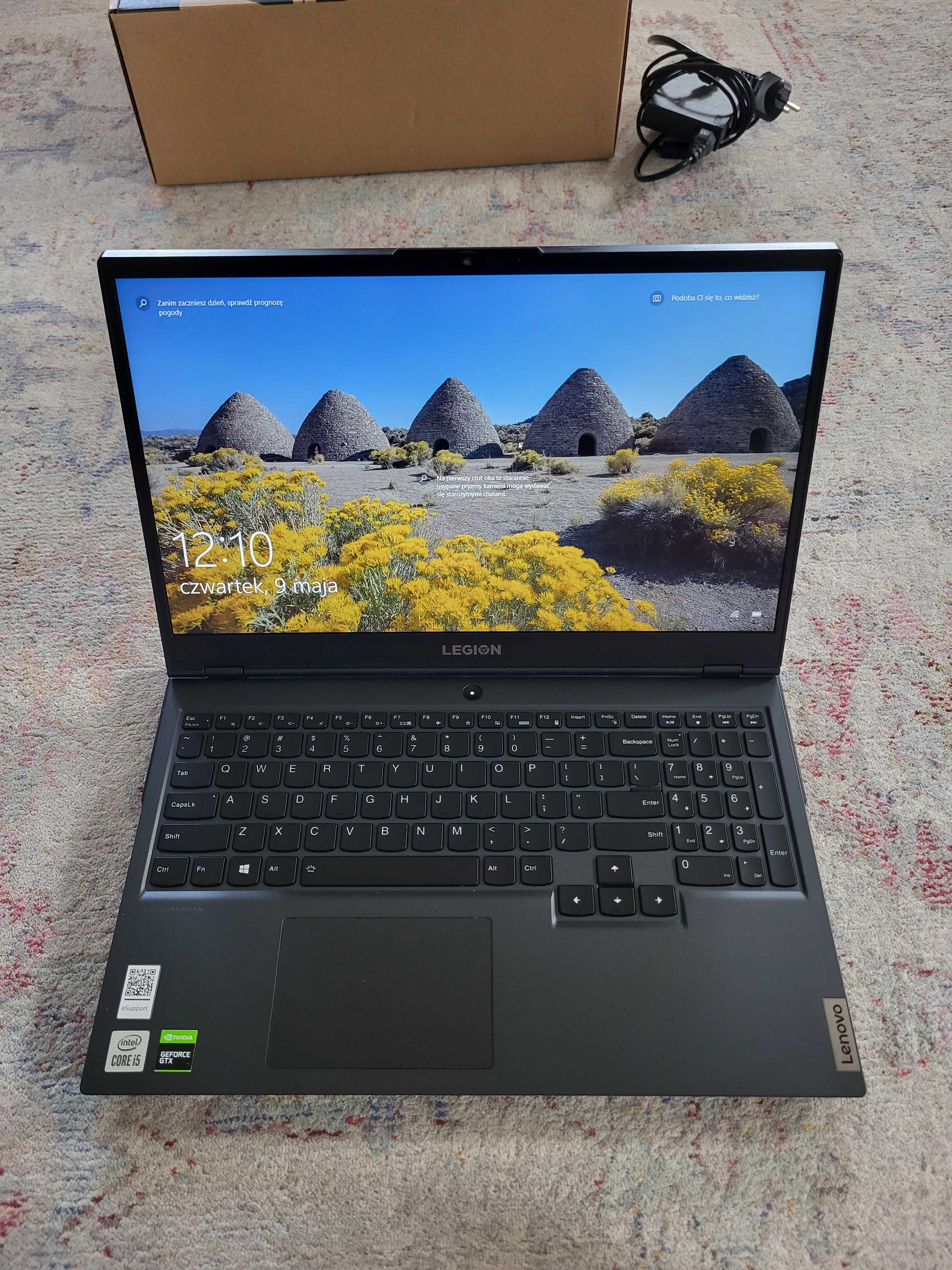 LENOVO LEGION 5 Laptop Gamingowy Intel i5 16GB Podświetlana klawiatura