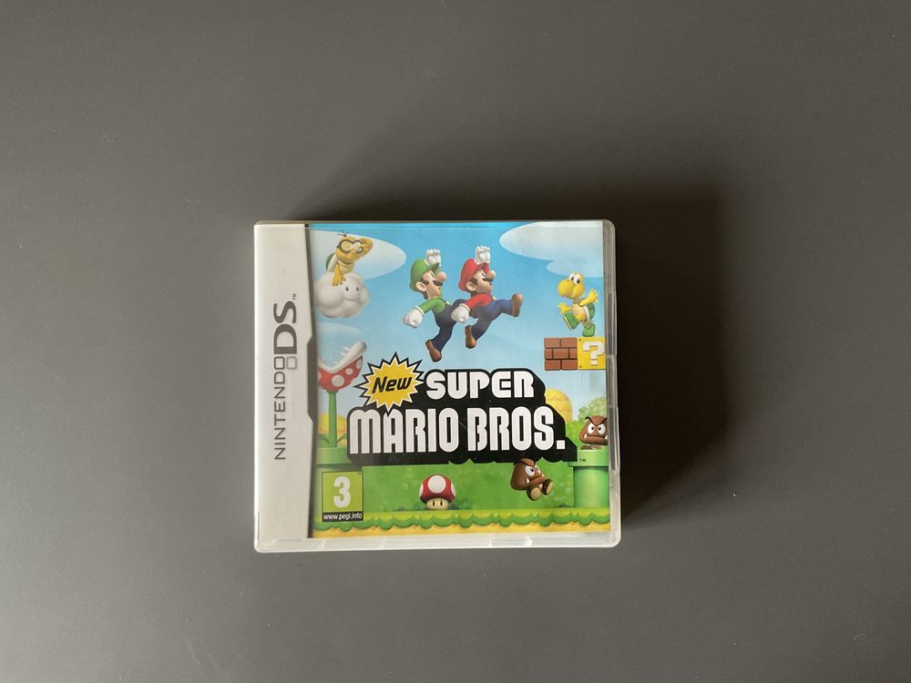 Caixa jogo Super Mario Bros.