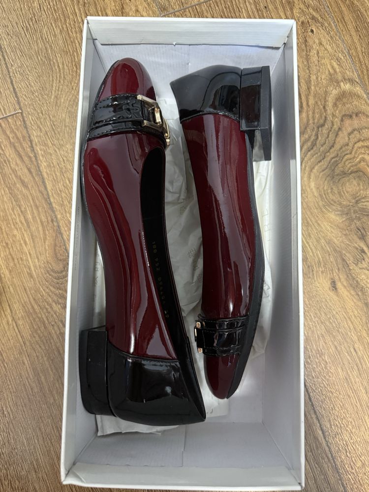 Бордові балетки geox 36,38,39