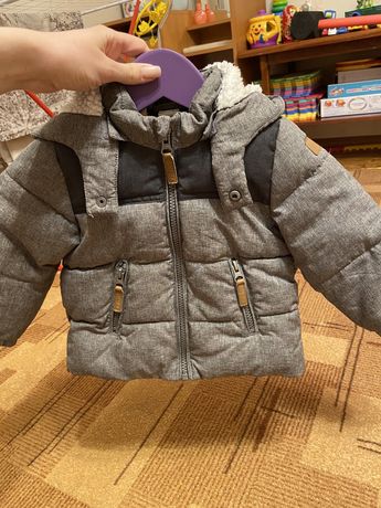 Демісезонна тепла куртка на хлопчика H&M