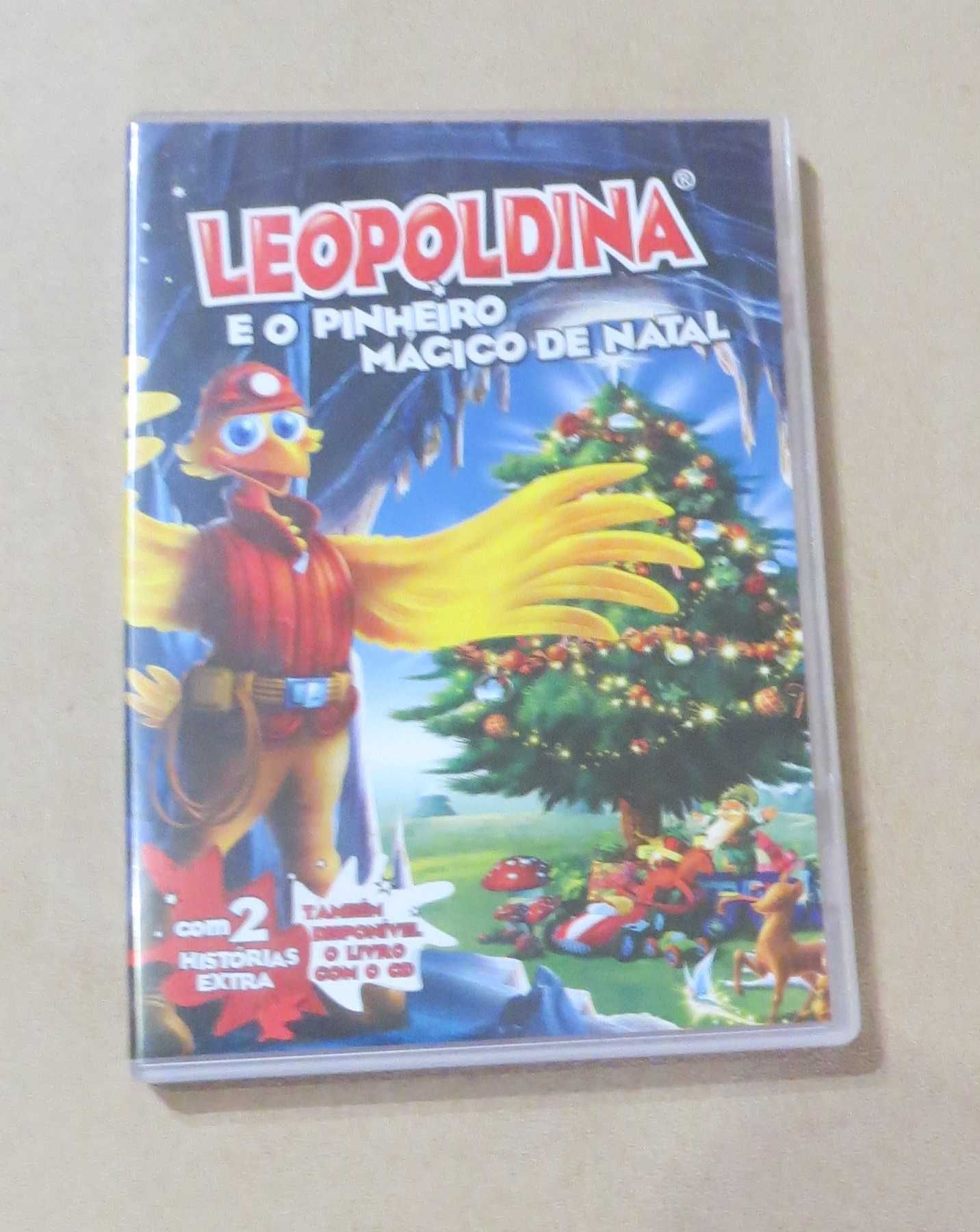 DVD Leopoldina e o Pinheiro Mágico + 2 histórias extra