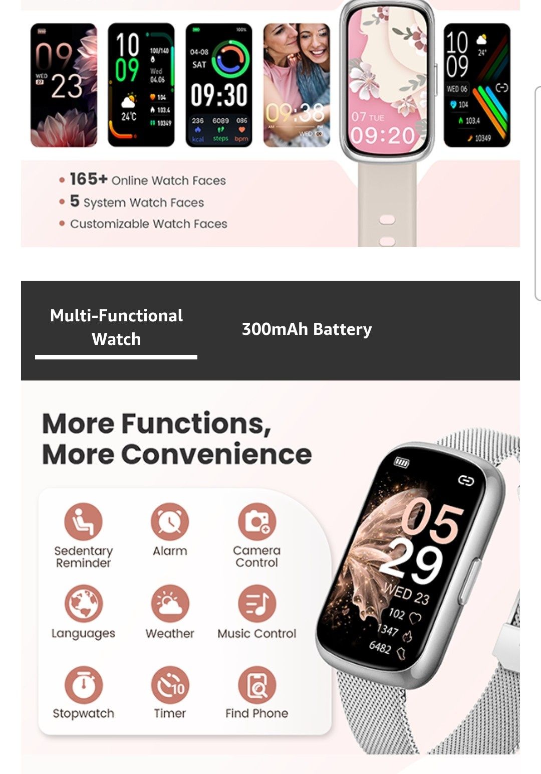 Fitness tracker model CS5