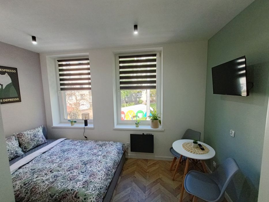 Apartament w Ostródzie 200 m od jeziora Drwęckiego