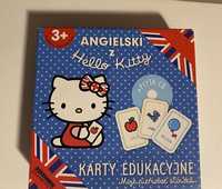 Angielski z Hello Kitty karty edukacyjne +cd nauka angielskiego