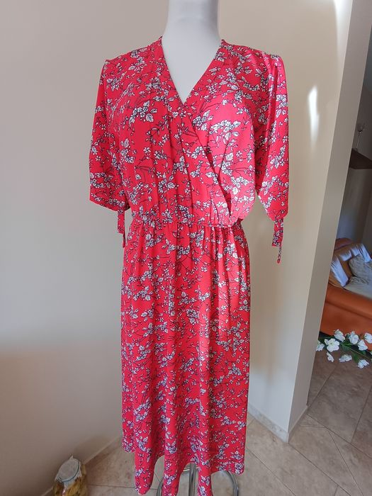 sukienka midi, Izabela London, roz. XL (14), stan idealny