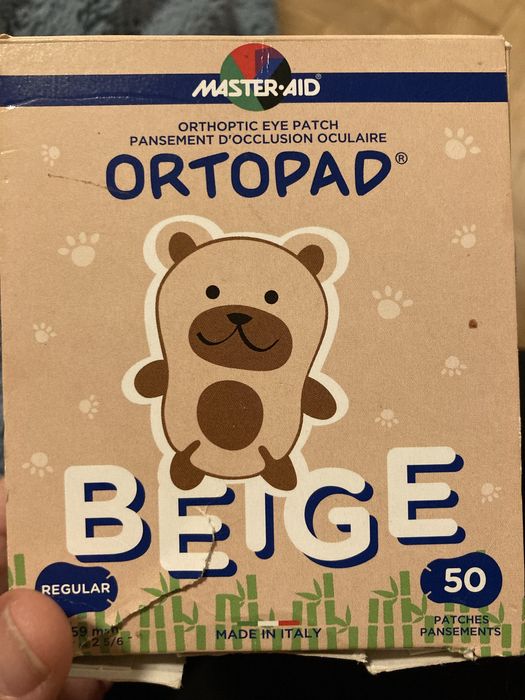 Opaski jednorazowe na oko Ortopad