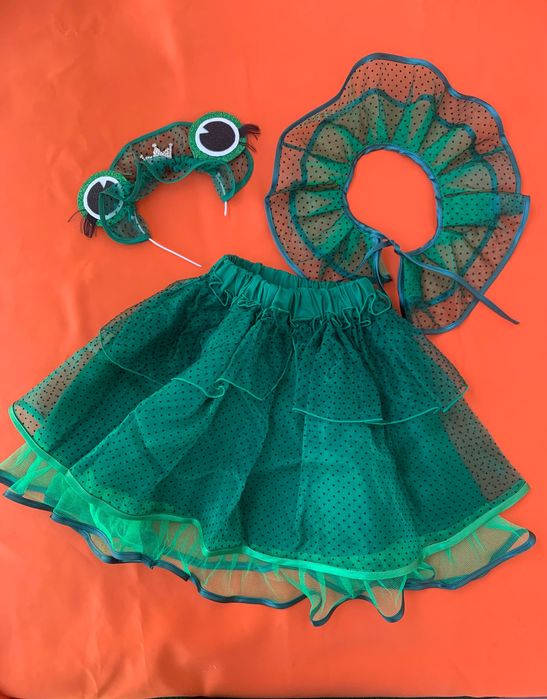 Dziecięcy strój karnawałowy „Żabka”(rozmiar110–116)