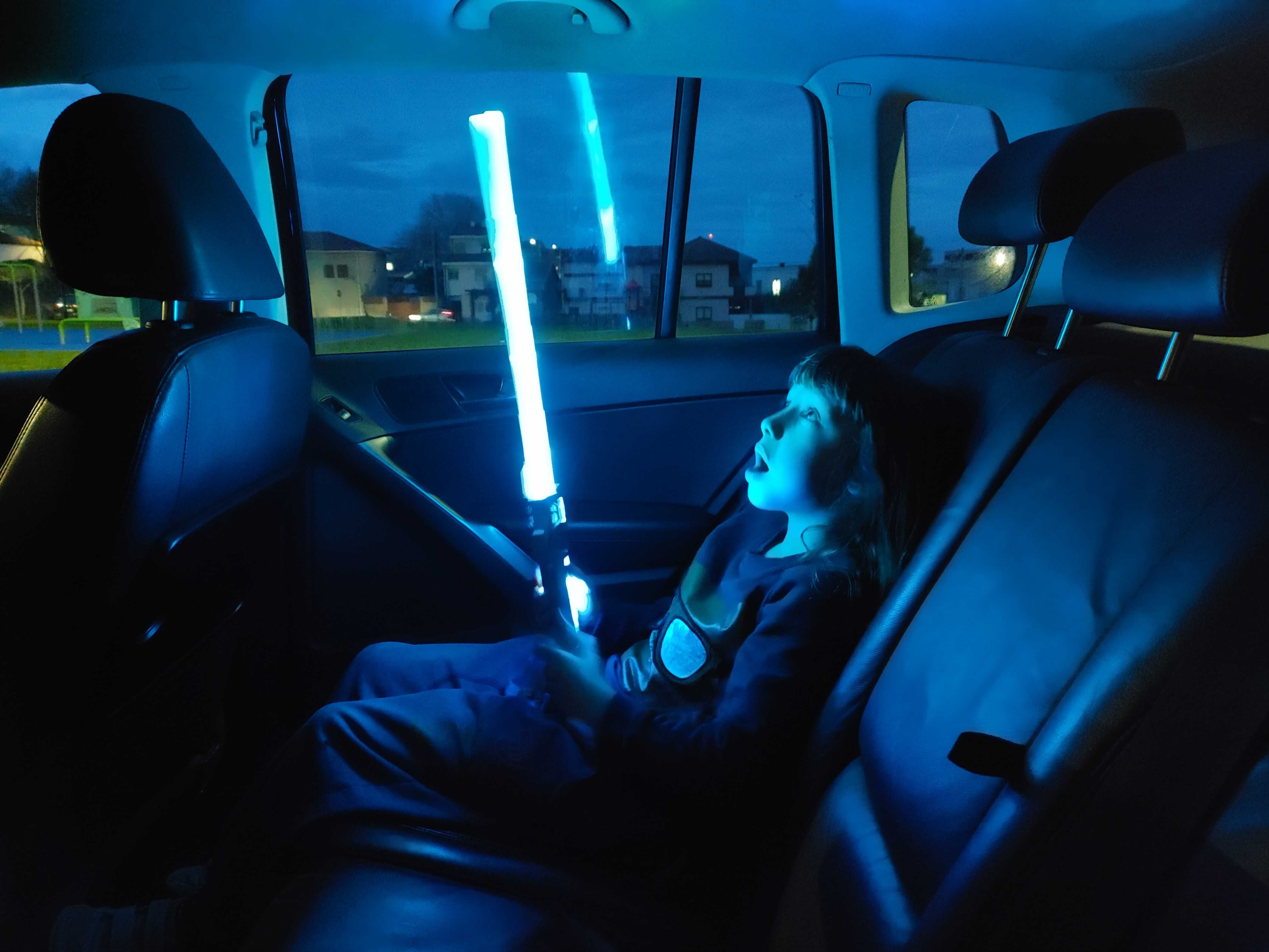 2x Lightsaber com bateria, carregamento por USB-C