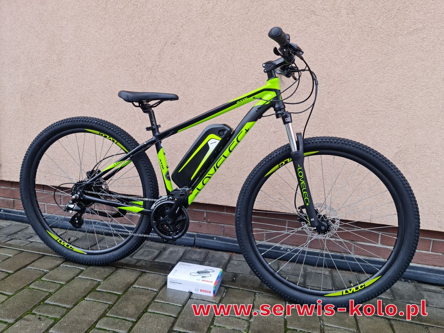 Rower elektryczny górski MTB ACTIVE koła 29 SHIMANO ALTUS aluminium