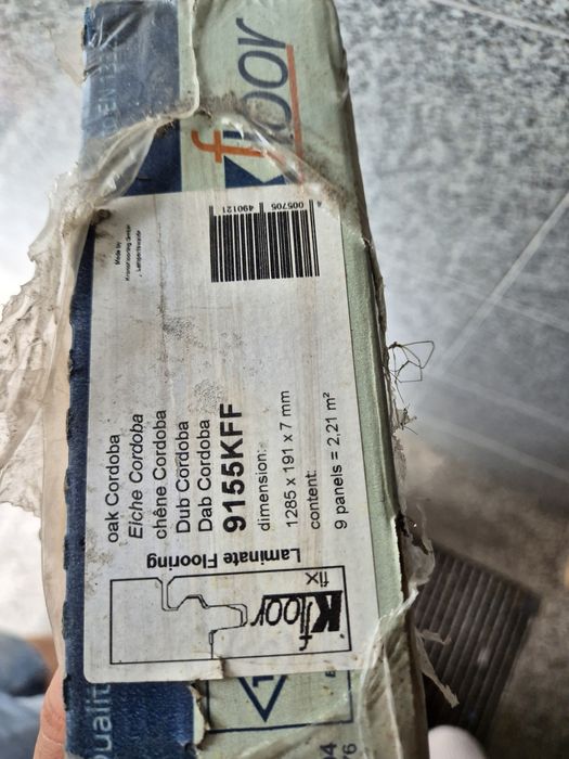 Panele Egger  KFloor 9 sztuk Dąb Oak Cordoba