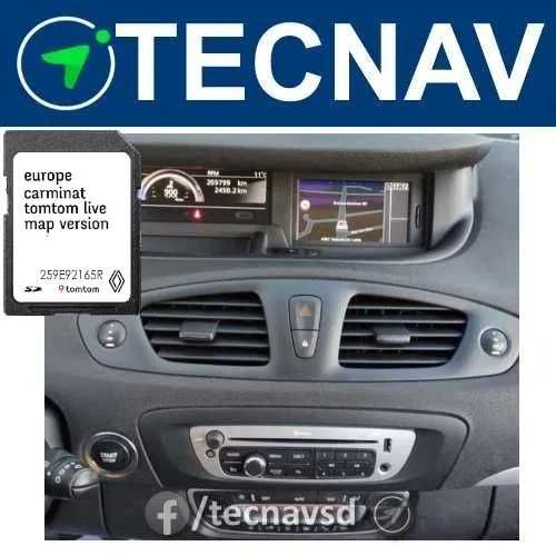 Cartão Renault SD TomTom Carminat Live (2024/2025)