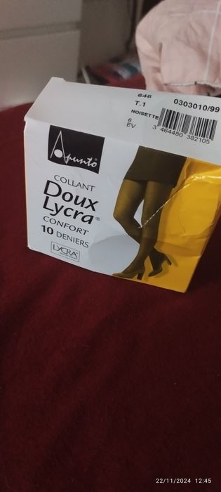 Collants senhora ,cor de pele, média