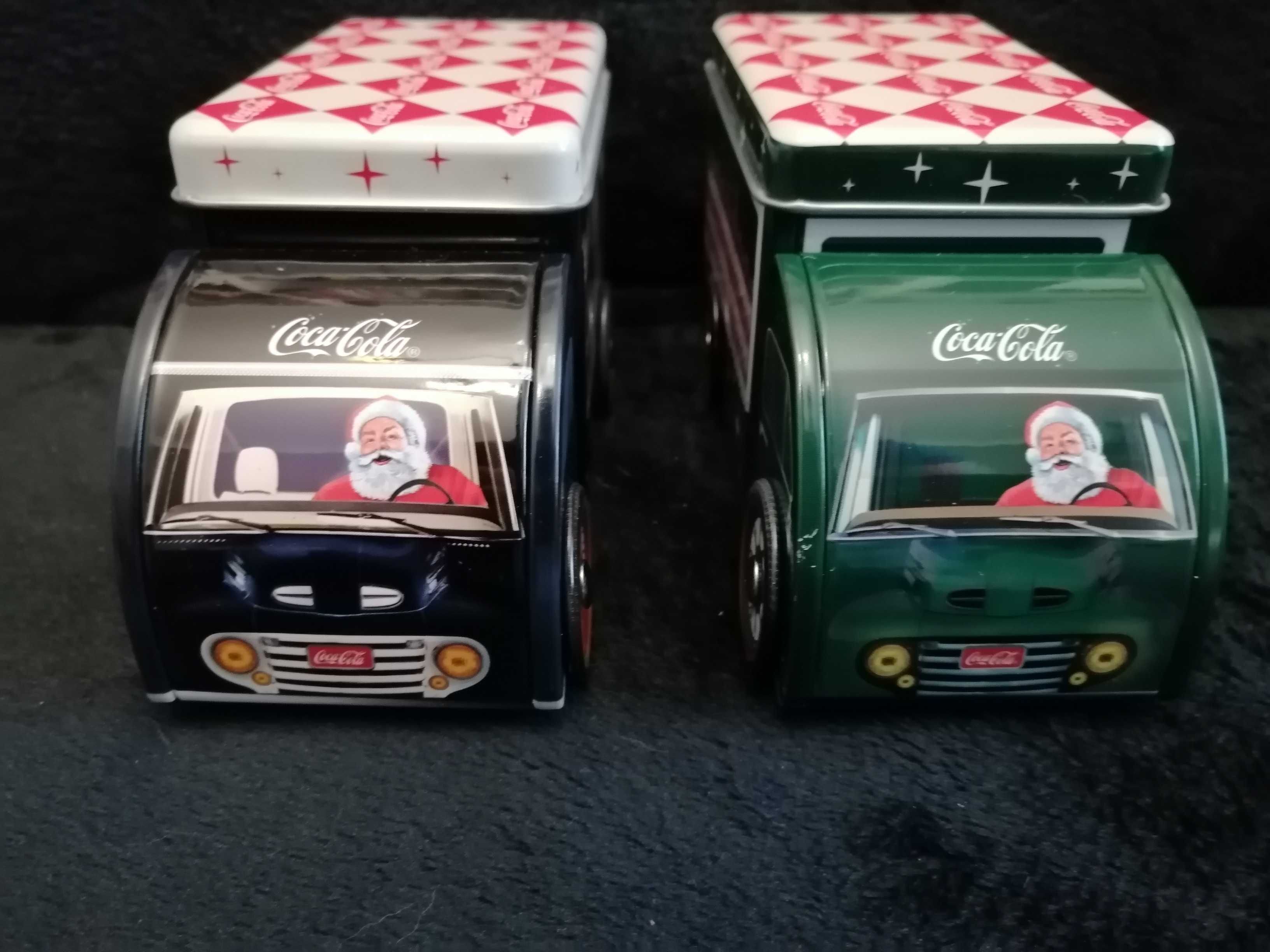 2 Carrinhas metálicas da Coca Cola - novas