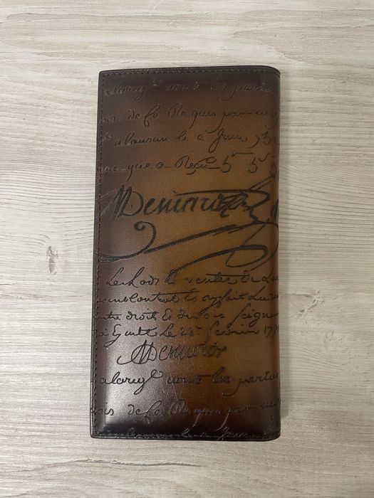 Кошелек Berluti,с номером!кардхолдер,