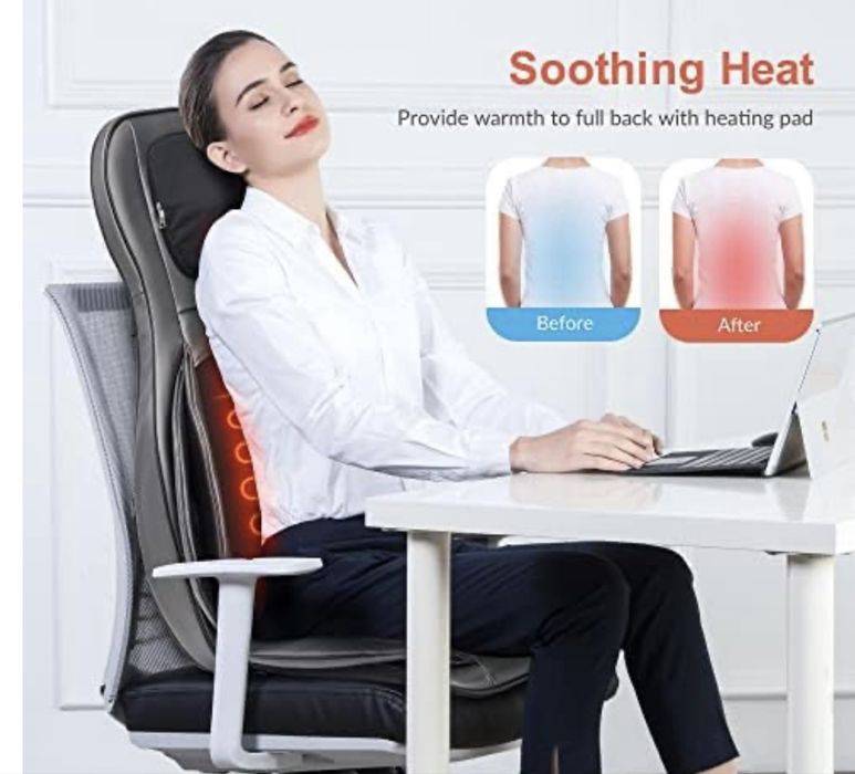 poduszka do masażu pleców i karku CF-2309a czarny Comfier Shiatsu