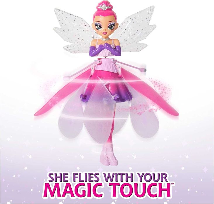 Літаюча фея Magical Flying Doll with Crystal Wings (6068672)