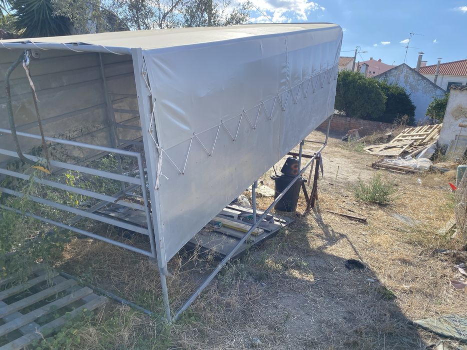 Grade para transporte de animais