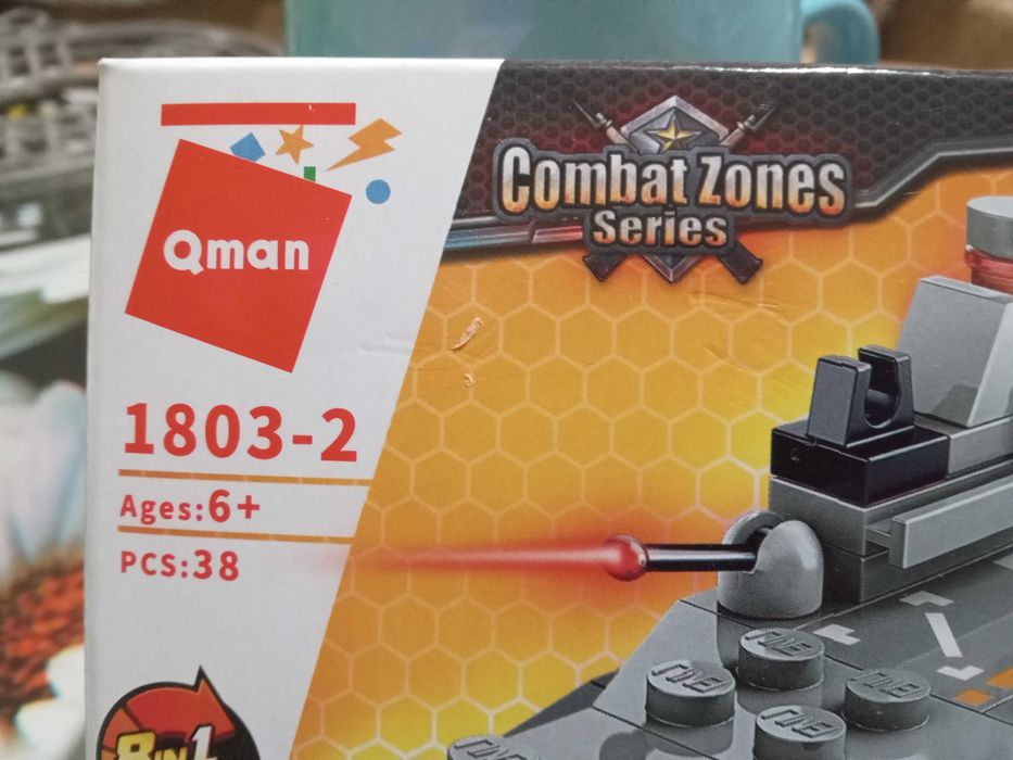 Дитячий конструктор корабель- Qman 1803-2