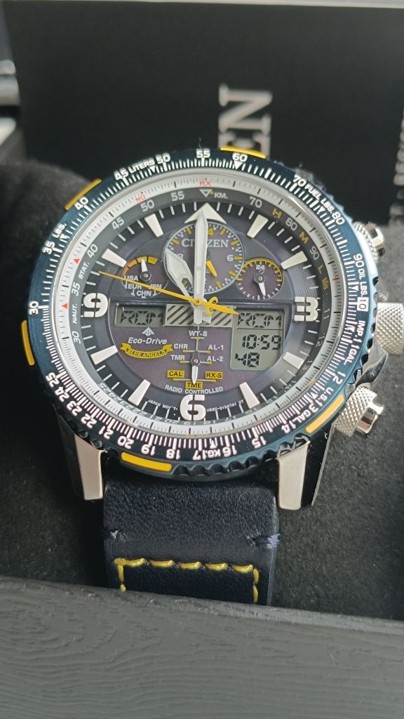 NOWY Męski Zegarek Citizen JY8078-01L Eco-Drive Blue Angel PROMASTER
