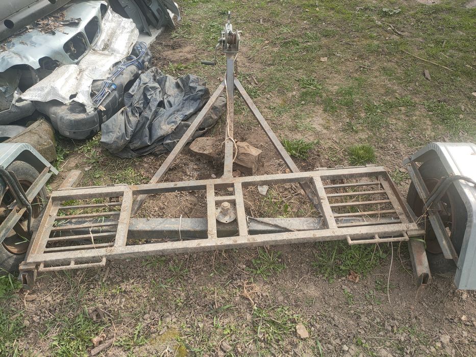 Лафет прицеп часткової погрузки авто