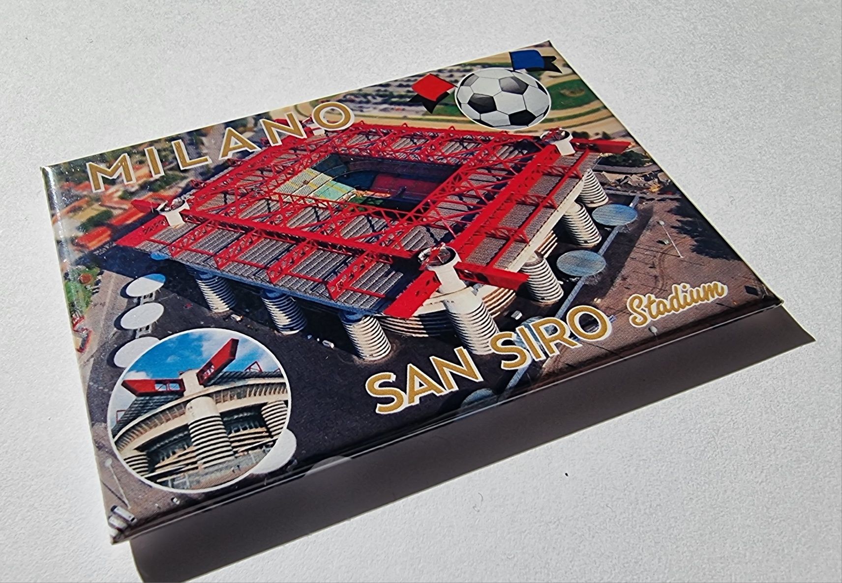 Magnes na lodówkę stadion San Siro przywieziony z Mediolanu