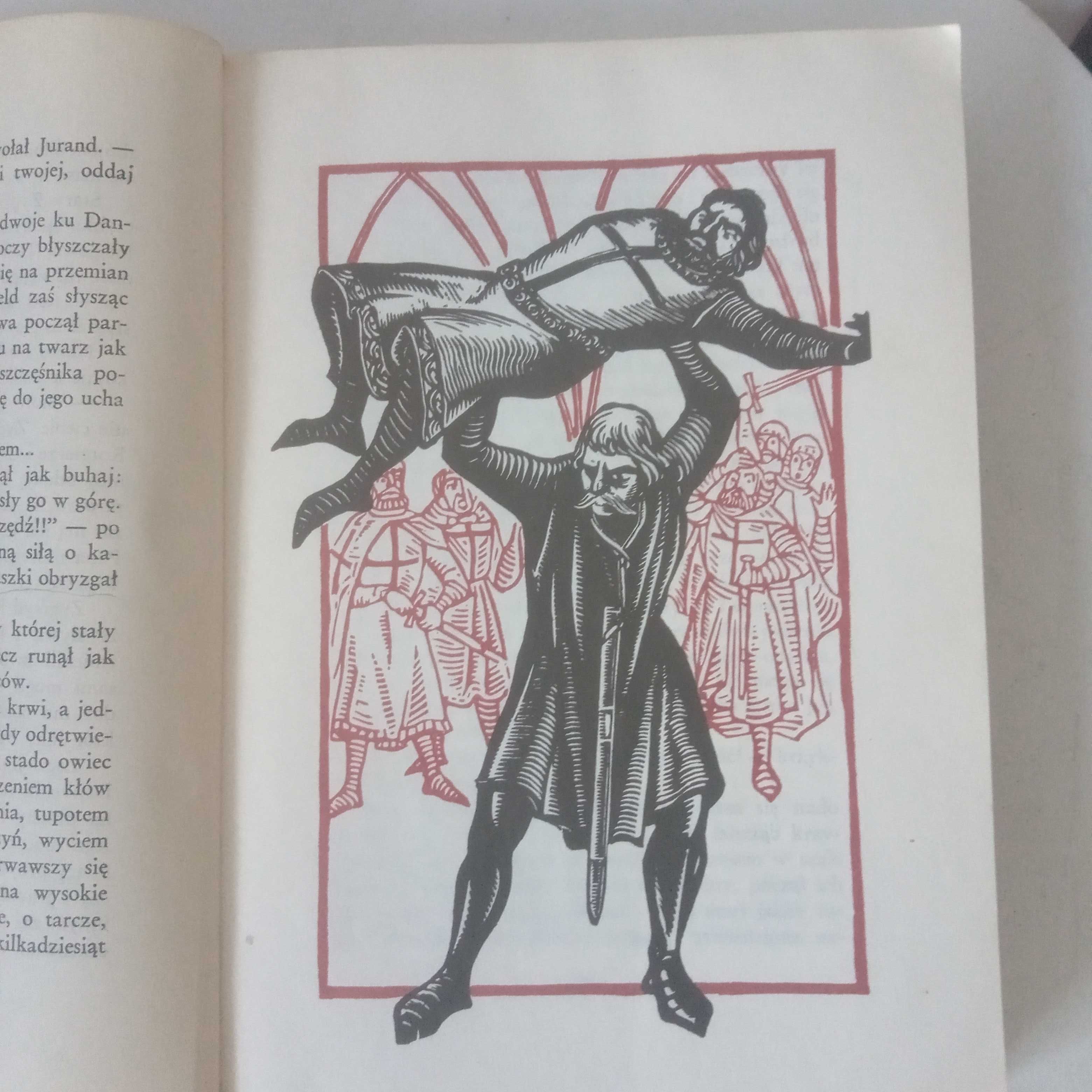 "Krzyżacy" Henryk Sienkiewicz, tom 1 i 2