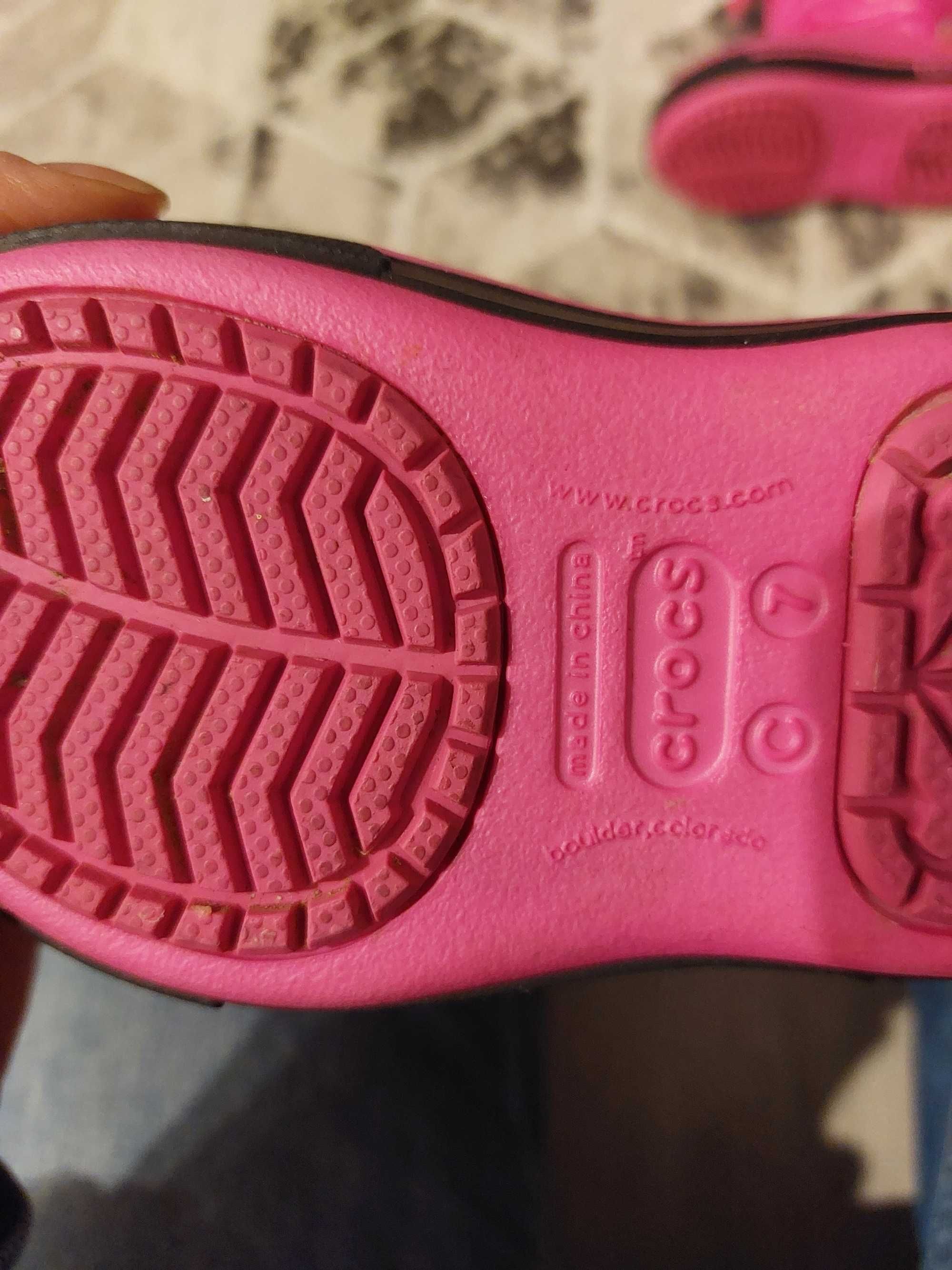 Śniegowce buty zimowe dziecięce Crocs r.C7