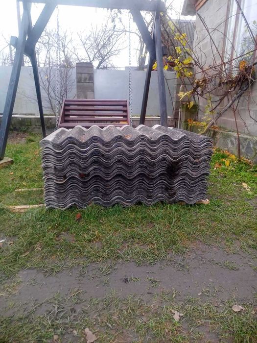 Шифер 8-хвильовий, б/в, 80–90 листів, 150 грн/шт