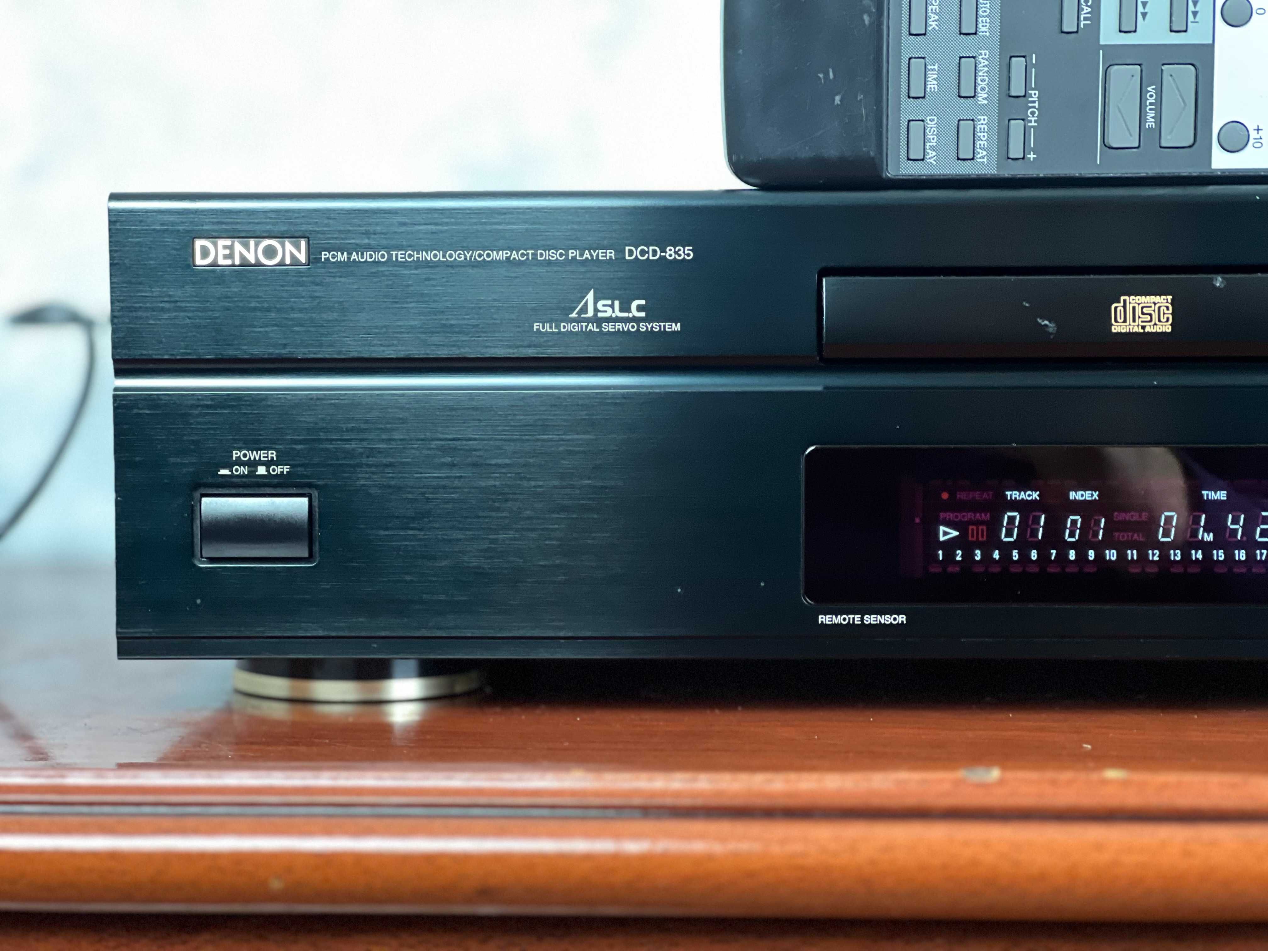 Denon DCD-835 – Klasyczny Odtwarzacz CD z Pilotem