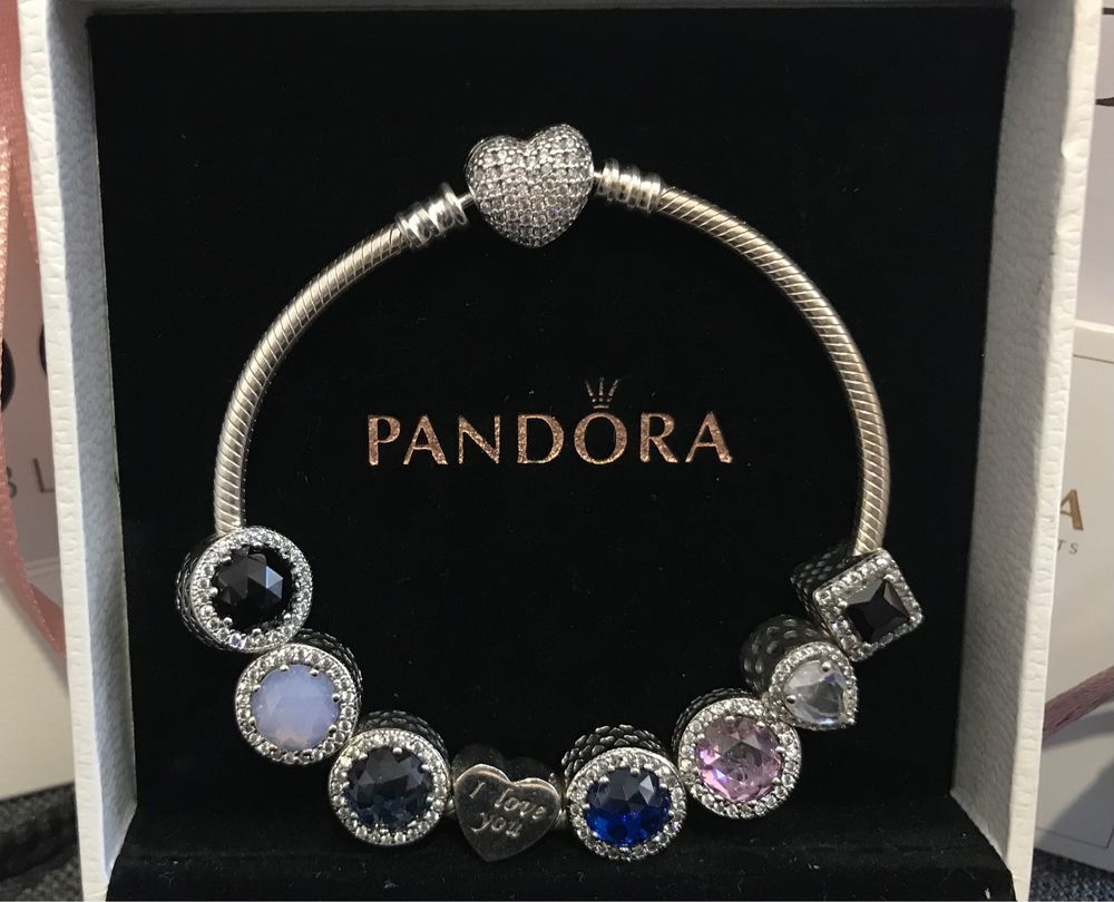 Шарм Pandora S925 серебро Пандора + Упаковка в комплекте Шармы Бусины