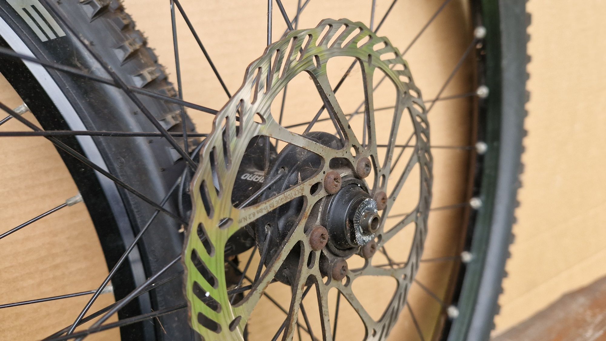 Koła mtb 26 cali komplet tarcze przednie i tylne disc
