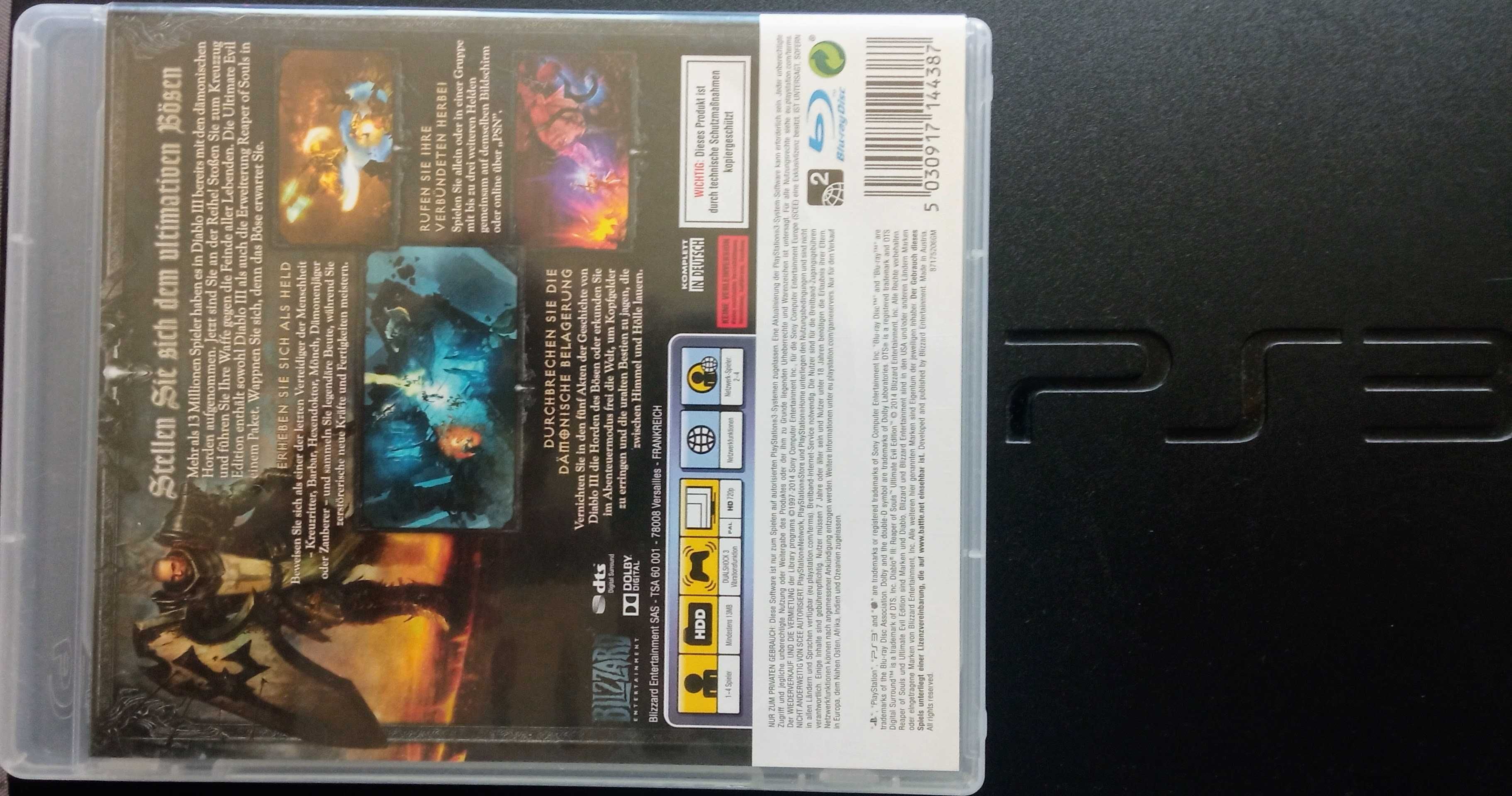 Gra PS3 -Diablo III Reaper of Souls PS3 Ultimate Evil Edition-Jak Nowa