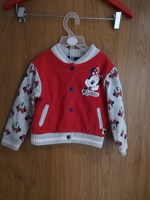 Kurtka bomberka bluza rozpinana dziewczeca Myszka Minnie
