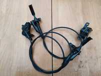 Shimano hamulce tarczowe BR-MT520 / BL-MT501 4 tłoczkowe  Dł. 80/135cm