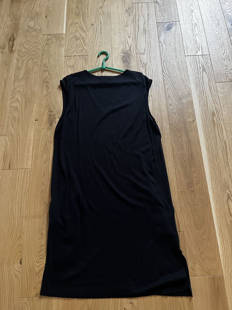 Sukienka czarna oversize H&M r. S