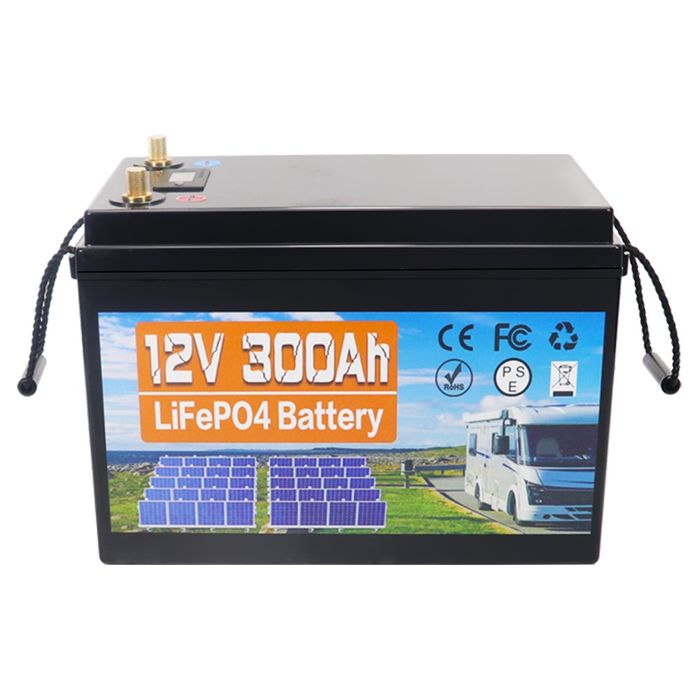 Akumulator magazyn lifepo4 12V 300Ah BMS ładowarka 3.8kWh