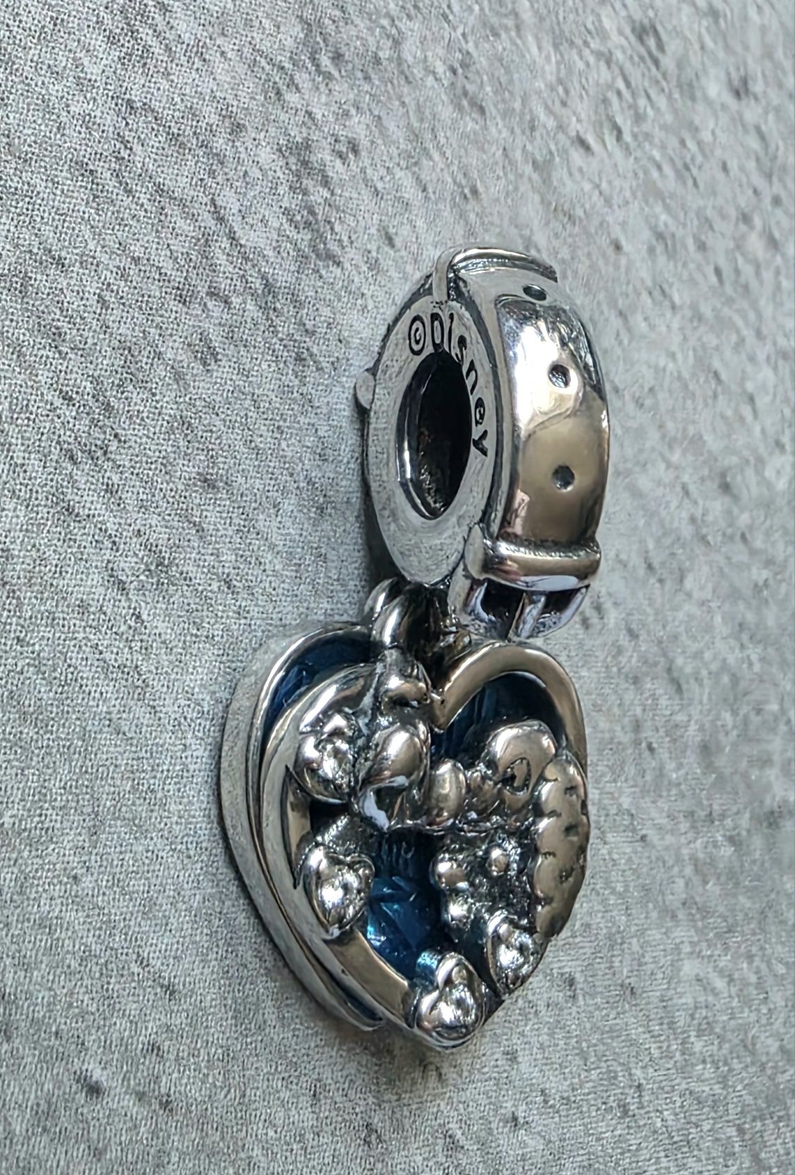 Charms Pandora zakochany kundel srebro 925