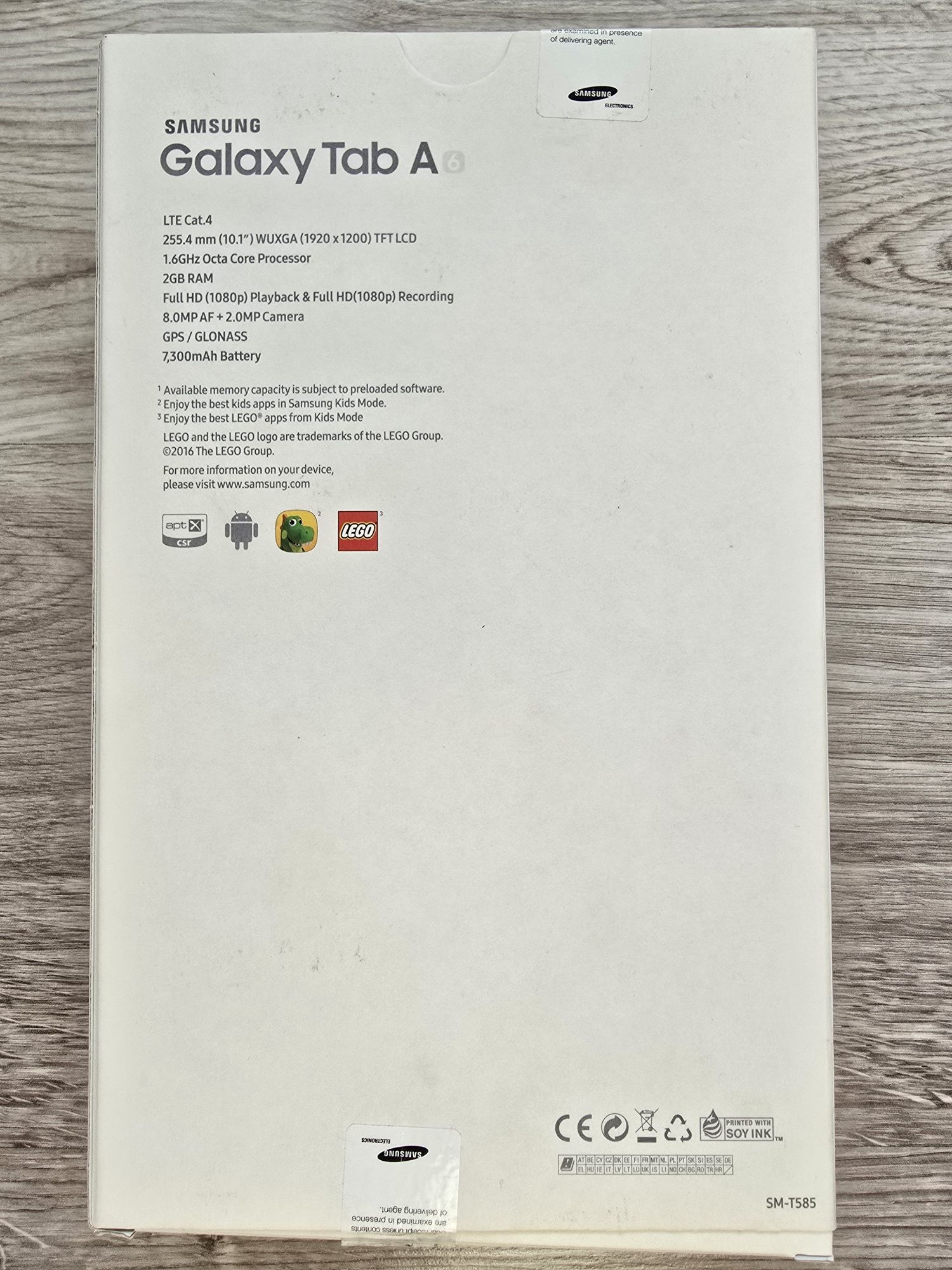 Tablet SAMSUNG Galaxy Tab A6