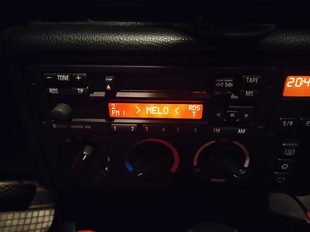 Radio BMW reverse odkodowane oryginalne E30 E31 E32 E34 E36 Z3