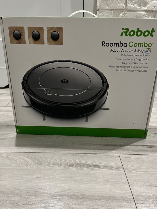 Robot sprzątający iRobot roomba combo.