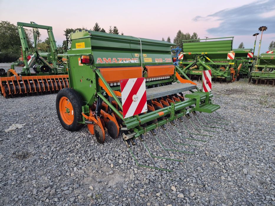 Amazone D9 2.5m siewnik talerzowy sciezki Amalog  3m d8